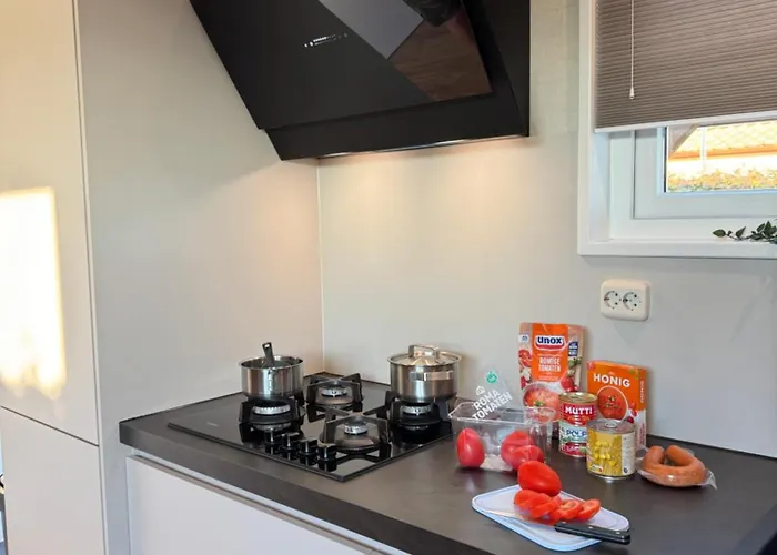 Chalet Boerennest Bij Strand En Duinen - Midicamping Van Der Burgh - Rockanje Кемпинг