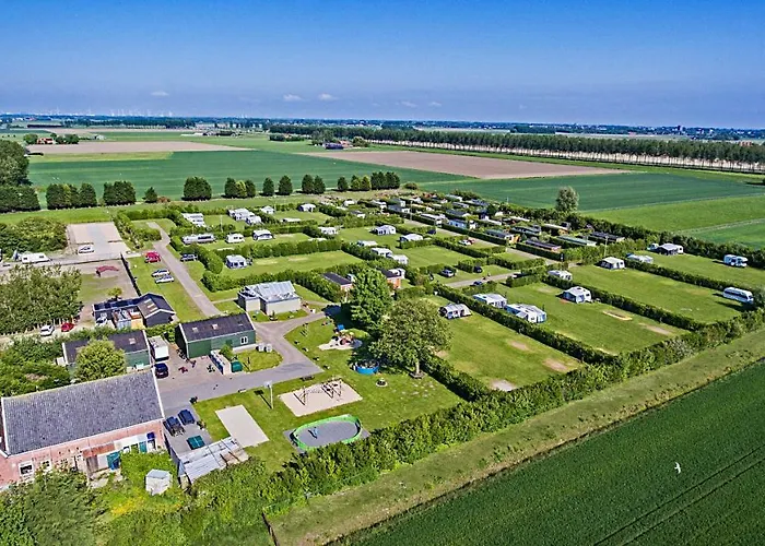 Кемпинг Chalet Boerennest Bij Strand En Duinen - Midicamping Van Der Burgh - Rockanje